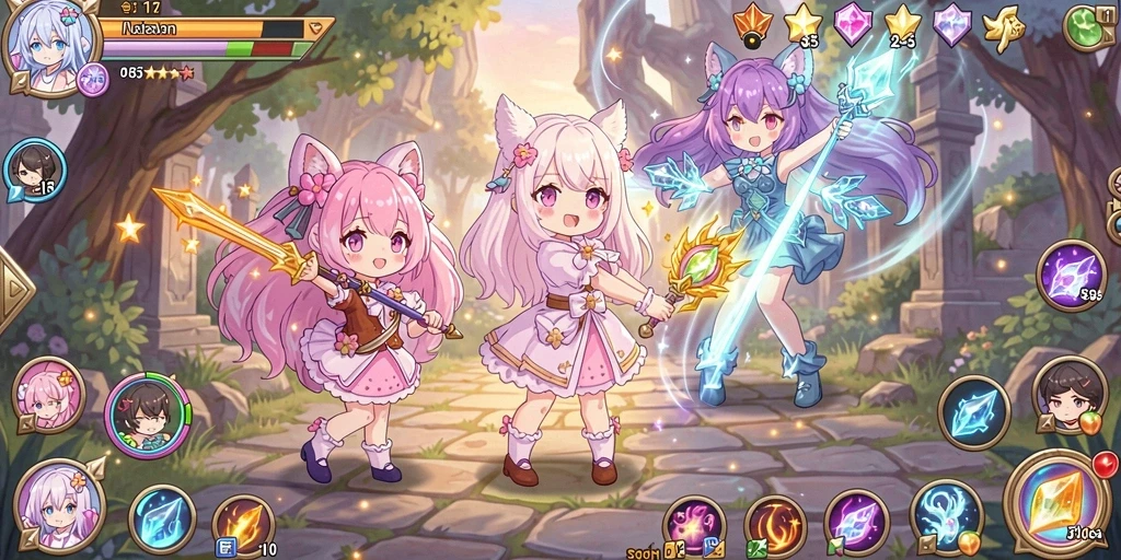 qtgame - Karakter unik dan beragam dalam QTGAME.