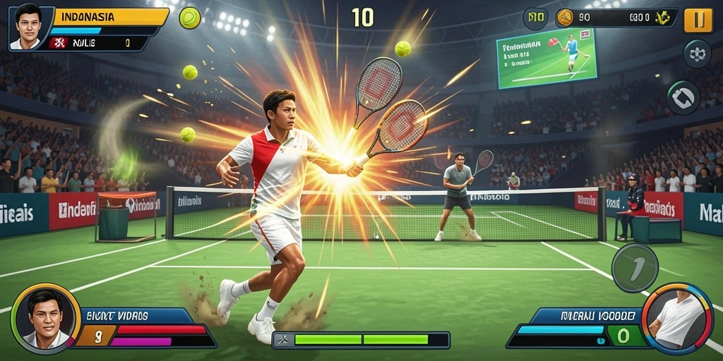 titan777 - Fitur multiplayer yang memungkinkan Anda bermain dengan teman.